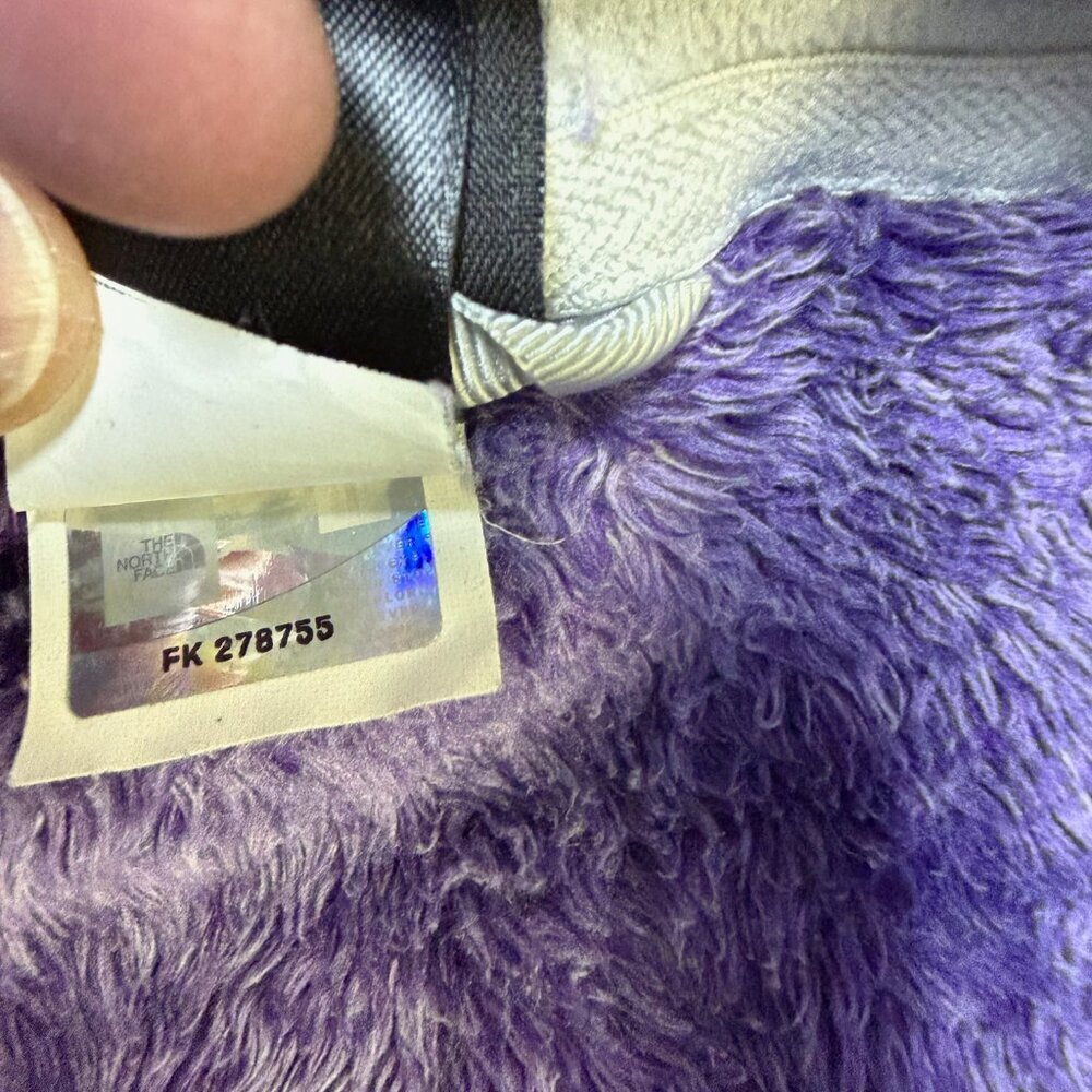 The North Face Women’s Osito‎ Jacket M Purple Plush Fleece EUC - Picture 7 of 10